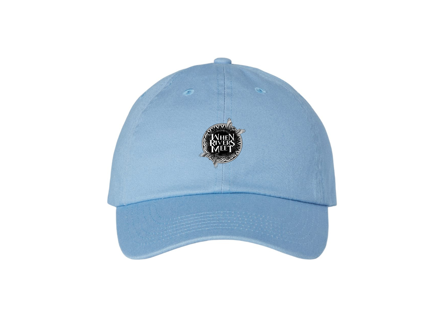 When Rivers Meet Valucap Adult Bio-Washed Classic Dad Hat