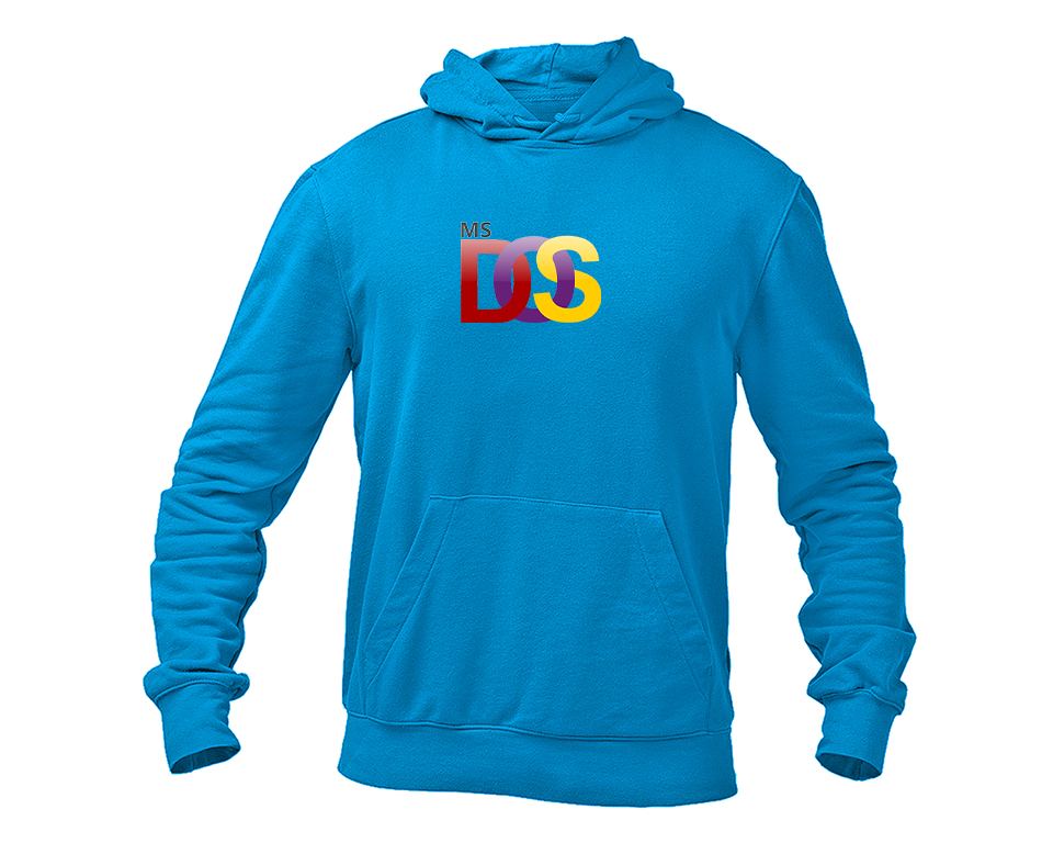 Men's MS DOS Logo  Pullover Hoodie