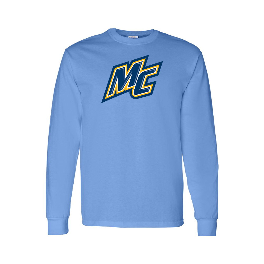 Men's Merrimack Warriors Logo Long Sleeve T-Shirt