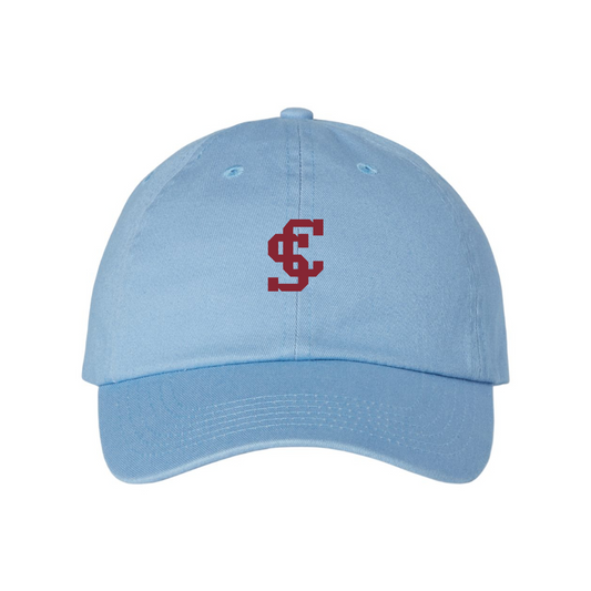 Santa Clara Broncos Logo Valucap Adult Bio-Washed Classic Dad Hat
