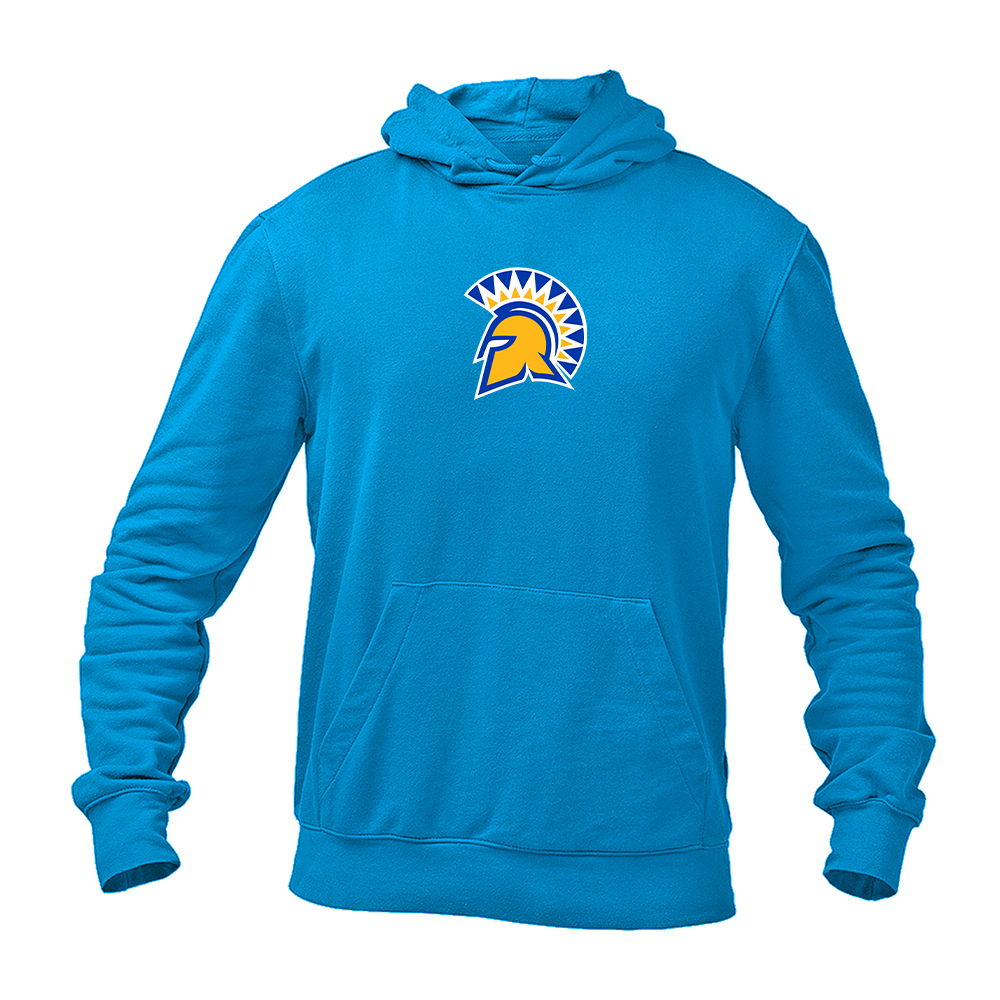 Men's San Jose State Spartans Logo Softstyle Midweight Hooded Sweatshirt