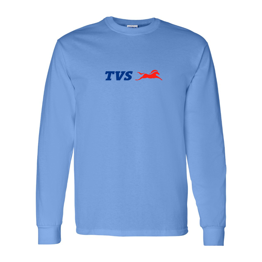 Men's TVS Motor Company Logo Long Sleeve T-Shirt