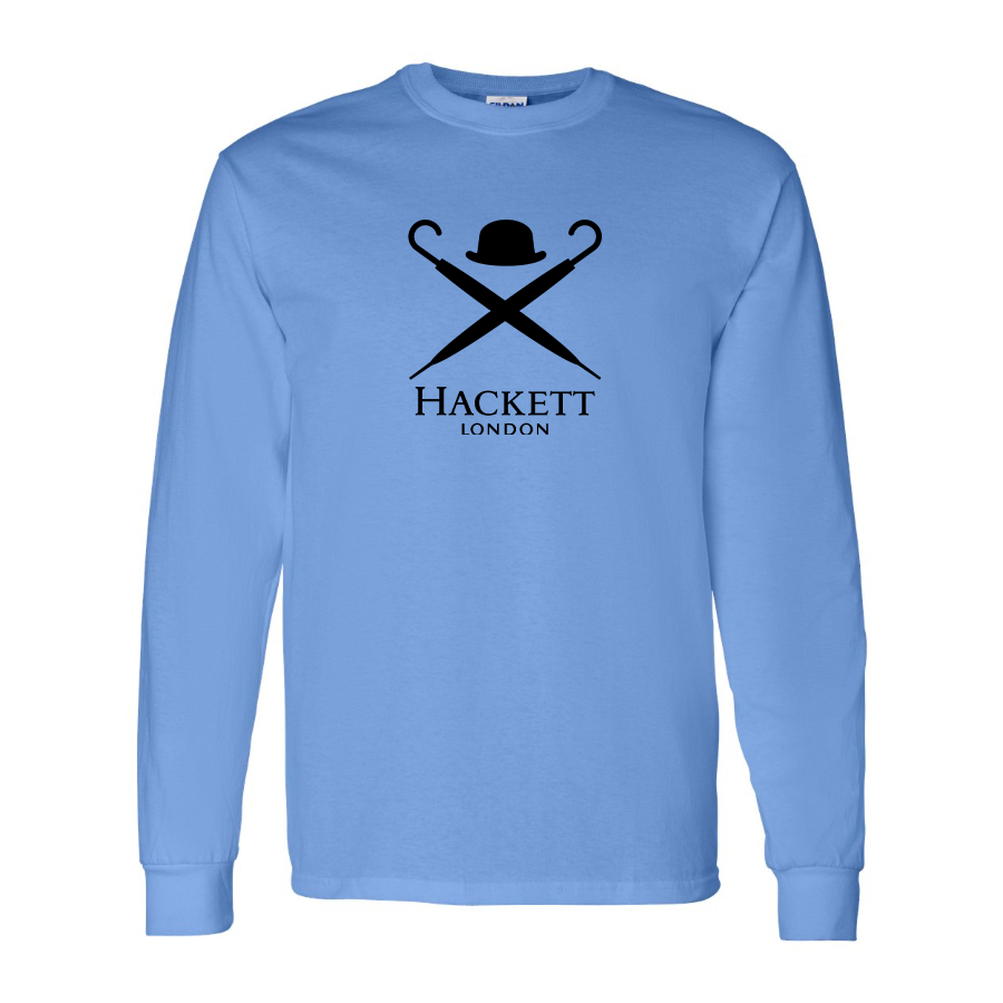 Men's Hackett London Logo Long Sleeve T-Shirt