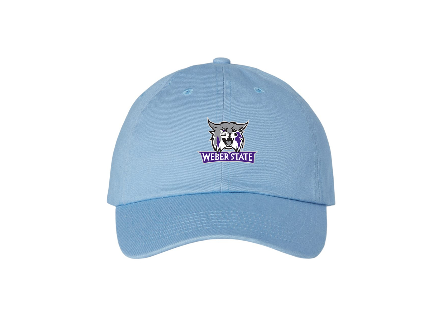 Weber State Wildcats Valucap Adult Bio-Washed Classic Dad Hat