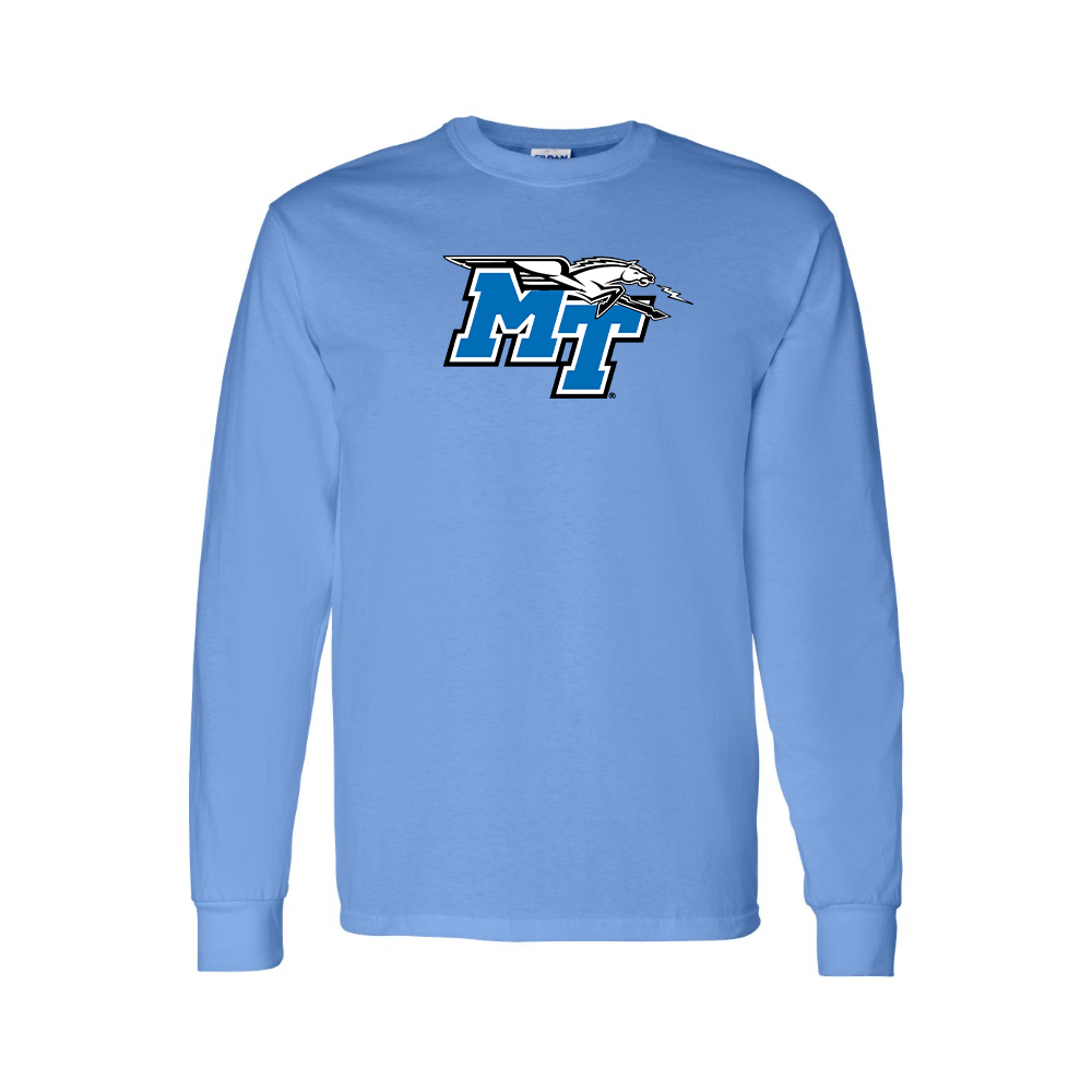 Men's Middle Tennessee Blue Raiders LogoLong Sleeve T-Shirt