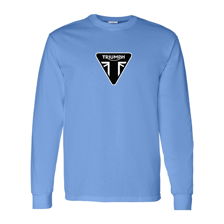 Youth Triumph Logo Cotton Long Sleeve T-Shirt