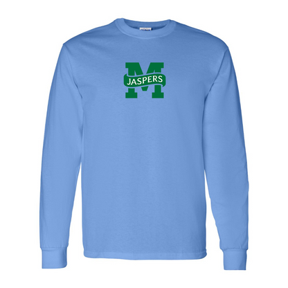 Men's Manhattan Jaspers Logo Long Sleeve T-Shirt