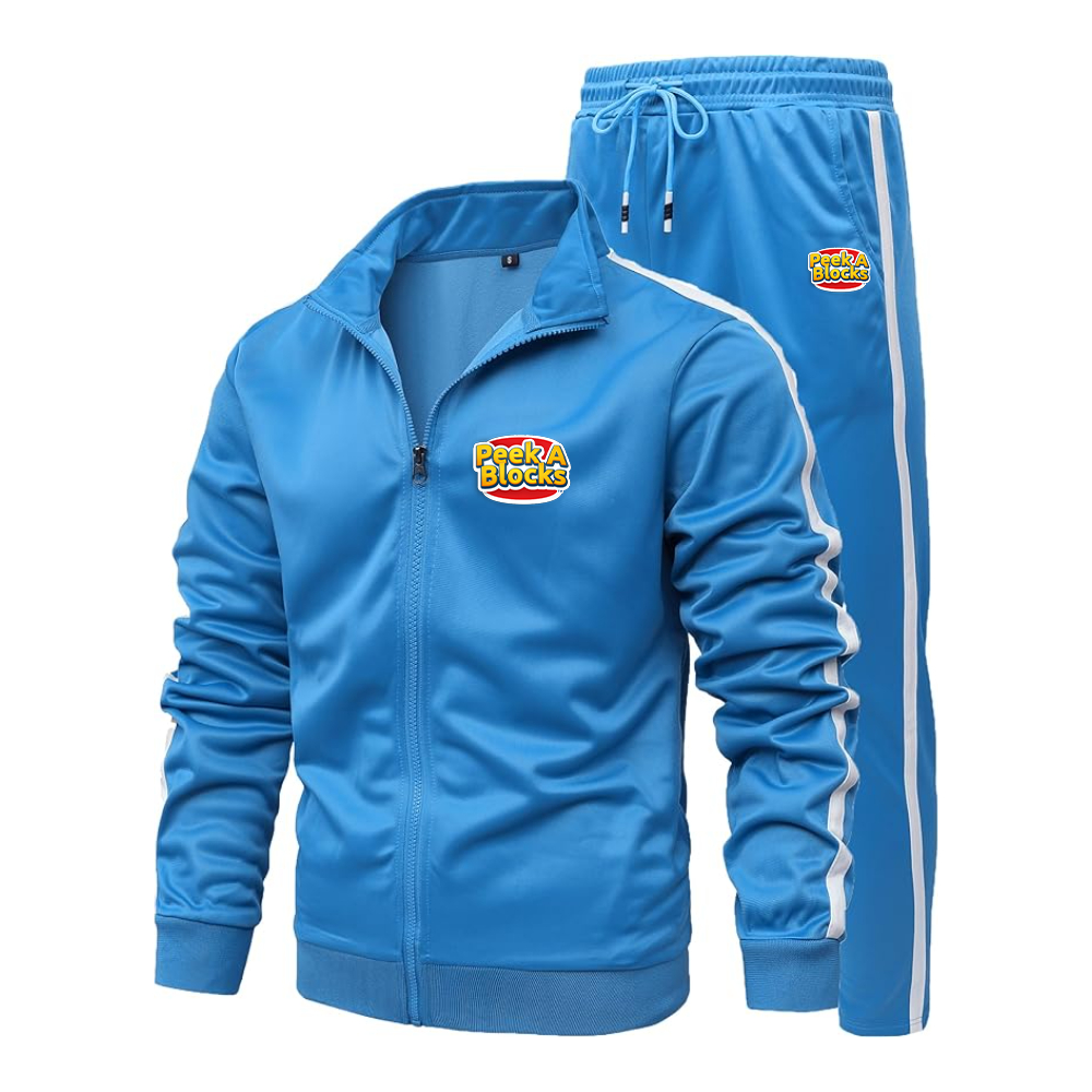 Men's Peek A Blocks Logo Dri-Fit TrackSuit