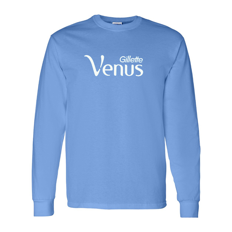 Youth Gillette Venus Logo Cotton Long Sleeve T-Shirt