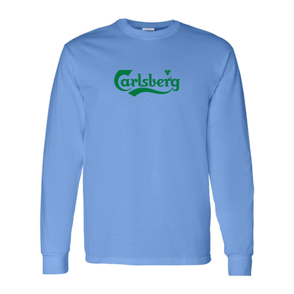Men's Carlsbery Logo Long Sleeve T-Shirt