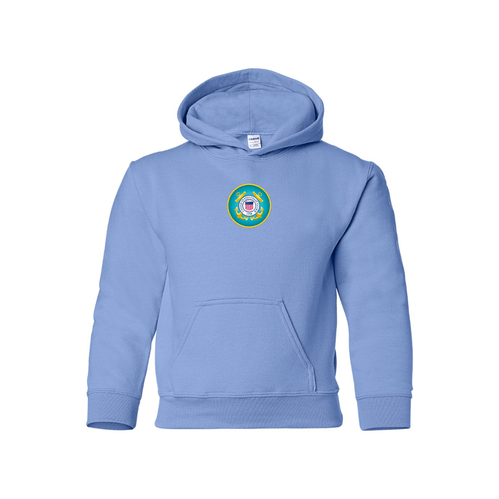 Youth Coast Guard Logo Pullover Hoodie