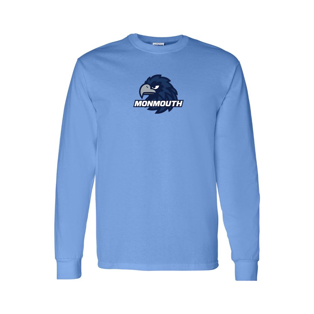 Men's Monmouth Hawks Logo Long Sleeve T-Shirt