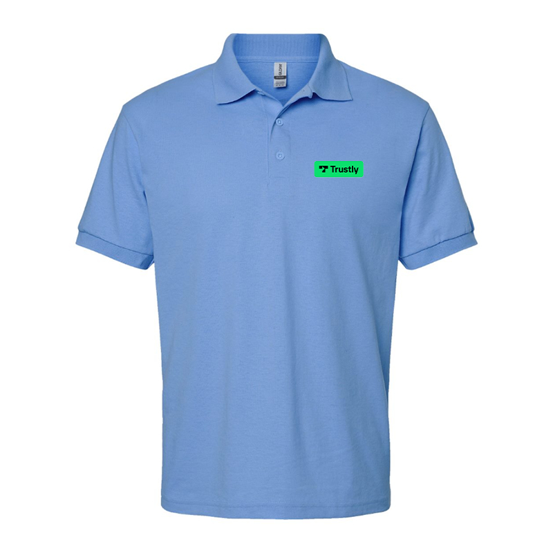 Men's Trustly Horizontal Logo Dry Blend Polo