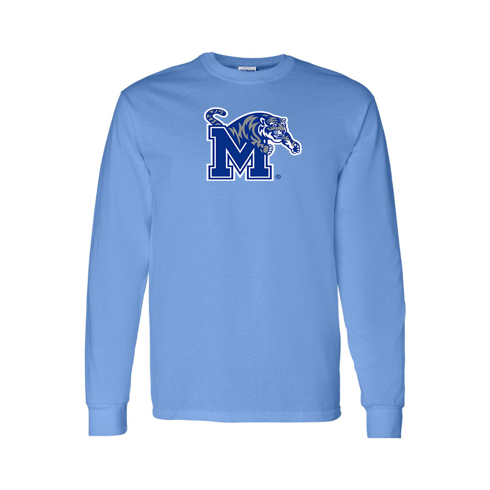 Men's Memphis Tigers Logo Long Sleeve T-Shirt