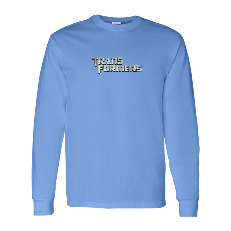 Men's Transformers Logo Long Sleeve T-Shirt