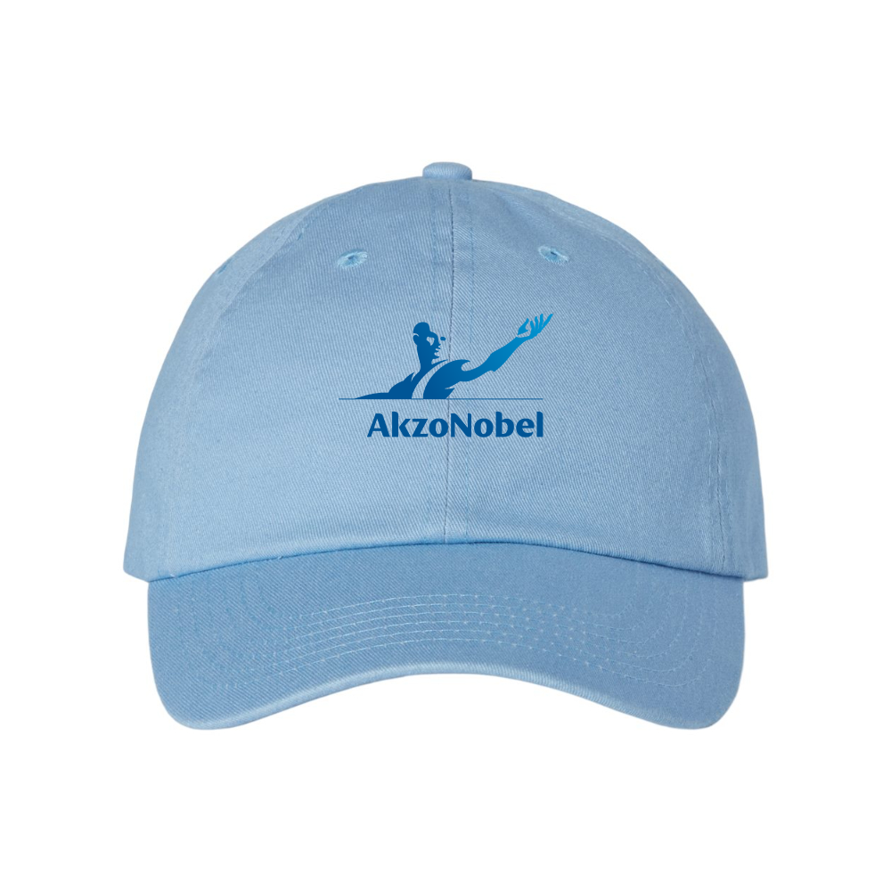 AkzoNobel Logo  Valucap Adult Bio-Washed Classic Dad Hat