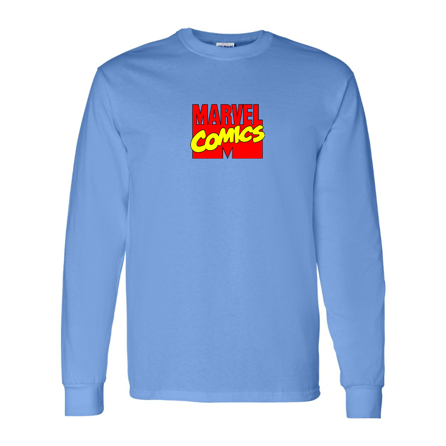 Youth Marvel Comics Logo Cotton Long Sleeve T-Shirt