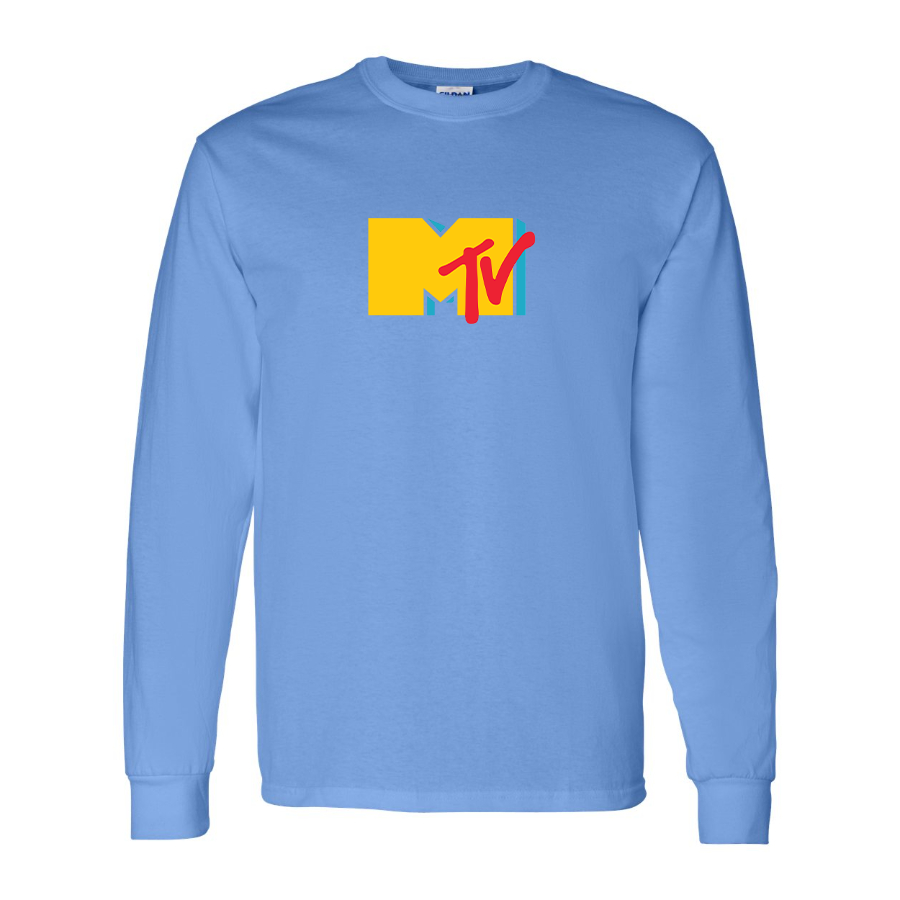 Youth MTV Logo Cotton Long Sleeve T-Shirt