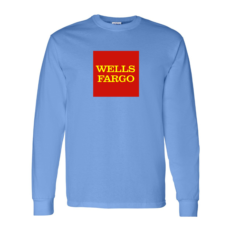 Men's Wells Fargo Logo Long Sleeve T-Shirt