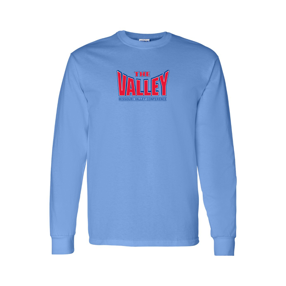 Youth Missouri Valley Conference Logo Cotton Long Sleeve T-Shirt
