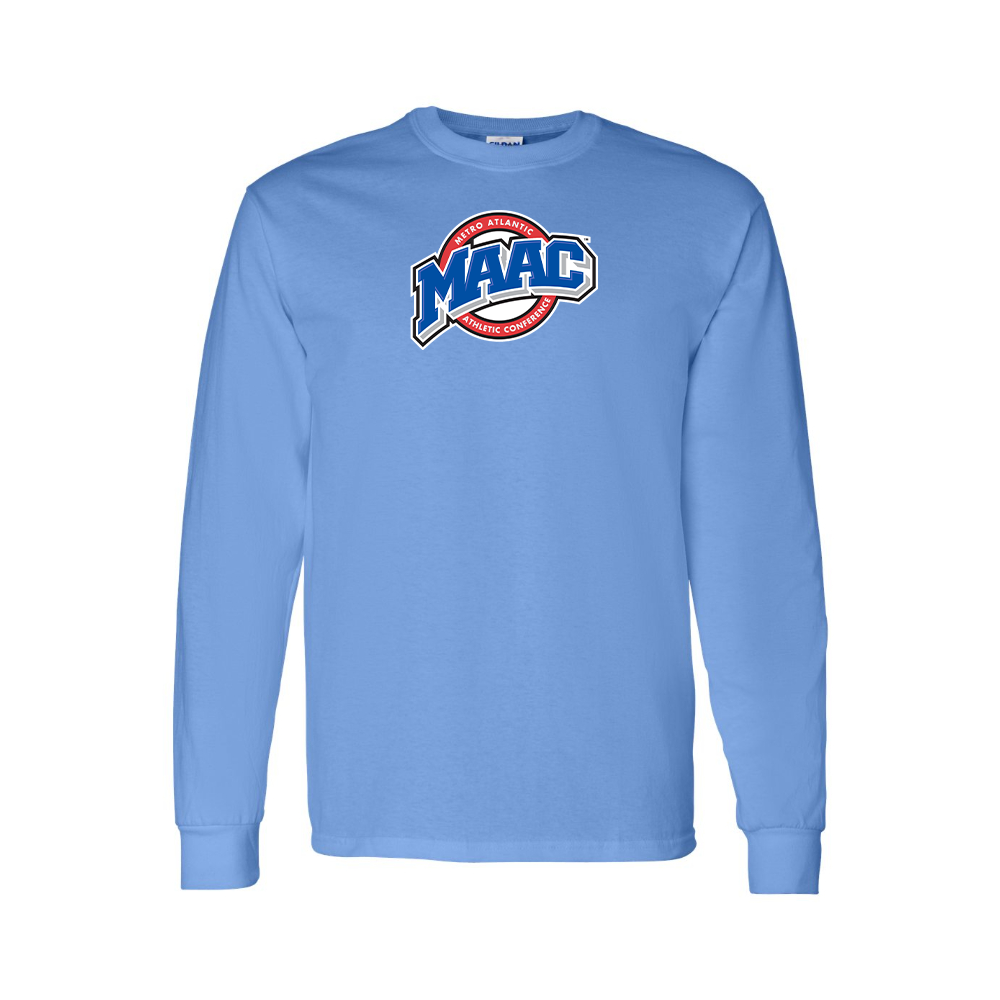 Men's Metro Atlantic Athletic Conference Logo Long Sleeve T-Shirt