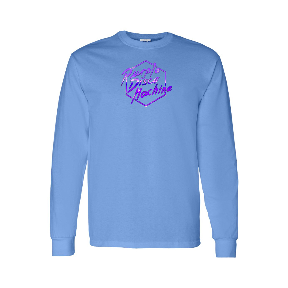 Men's Purple Disco Machine Long Sleeve T-Shirt