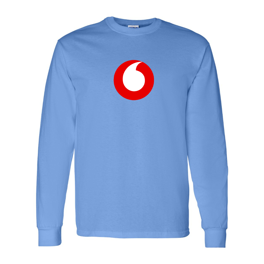 Men's Vodafone Logo Long Sleeve T-Shirt