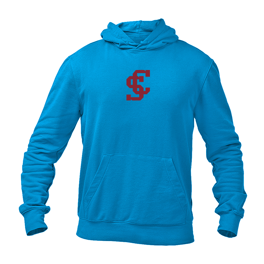 Men's Santa Clara Broncos Logo Softstyle Midweight Hooded Sweatshirt