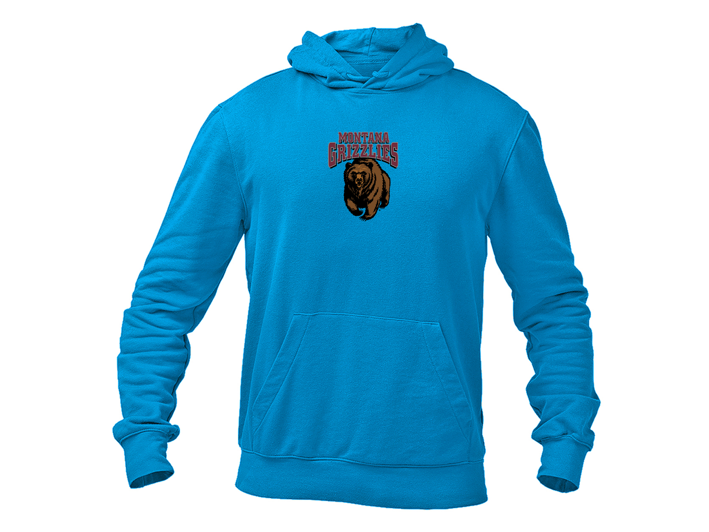 Men's Montana Grizzliesl Gildan  Heavy Blend Hooded Sweatshirt