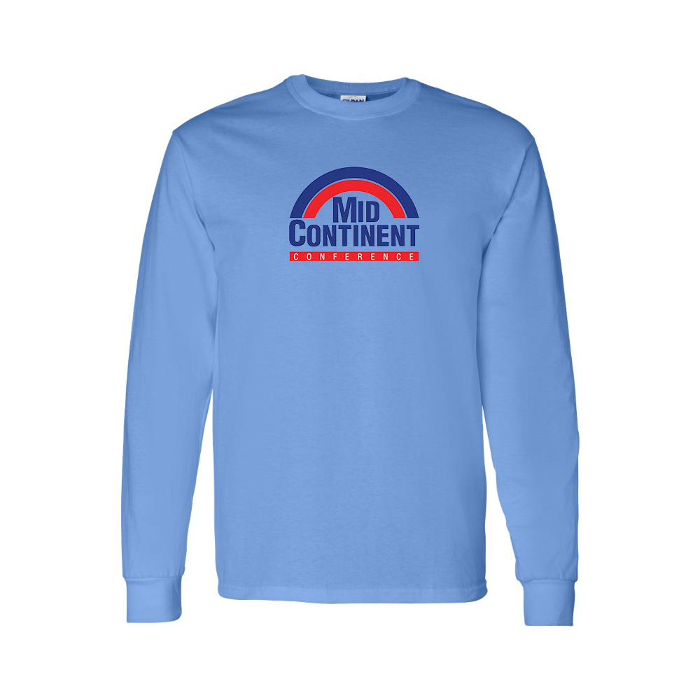 Youth Mid Continent Conference Logo Cotton Long Sleeve T-Shirt