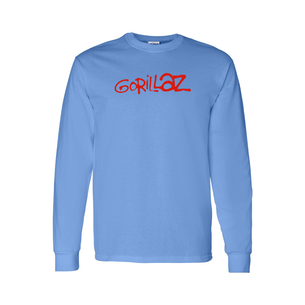 Men's Gorillaz Logo Long Sleeve T-Shirt