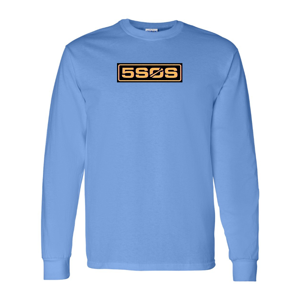 Youth 5sos Logo Cotton Long Sleeve T-Shirt
