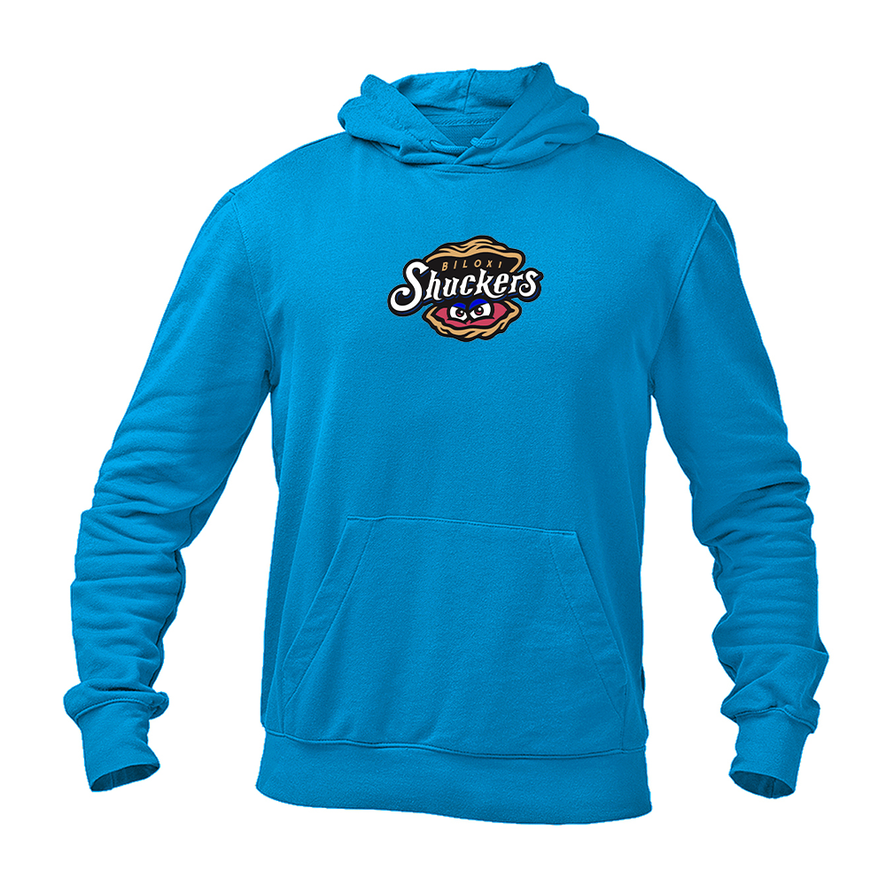 Men's Biloxi Shuckers Logo Pullover Hoodie