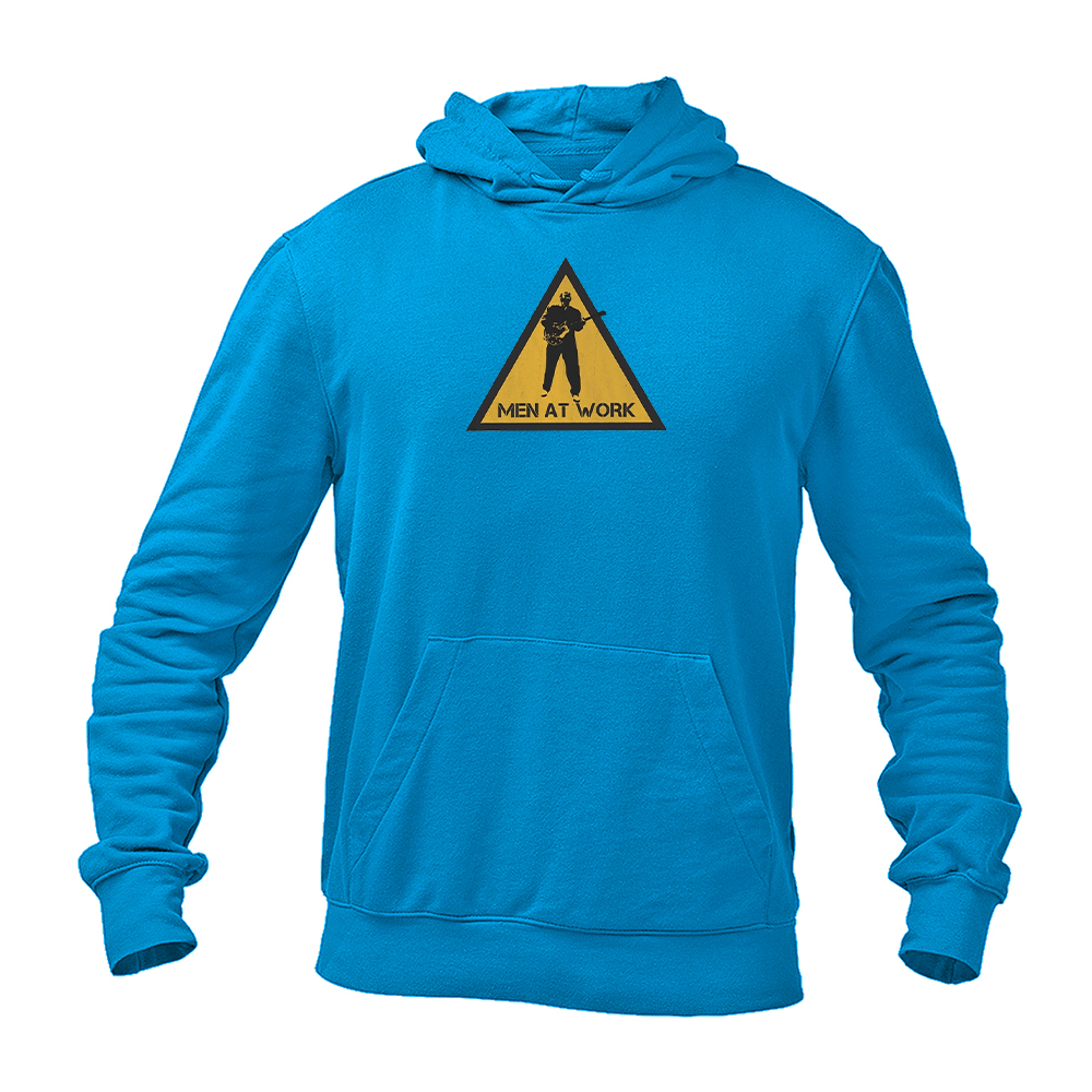 Men's Men at Work Logo  Pullover Hoodie