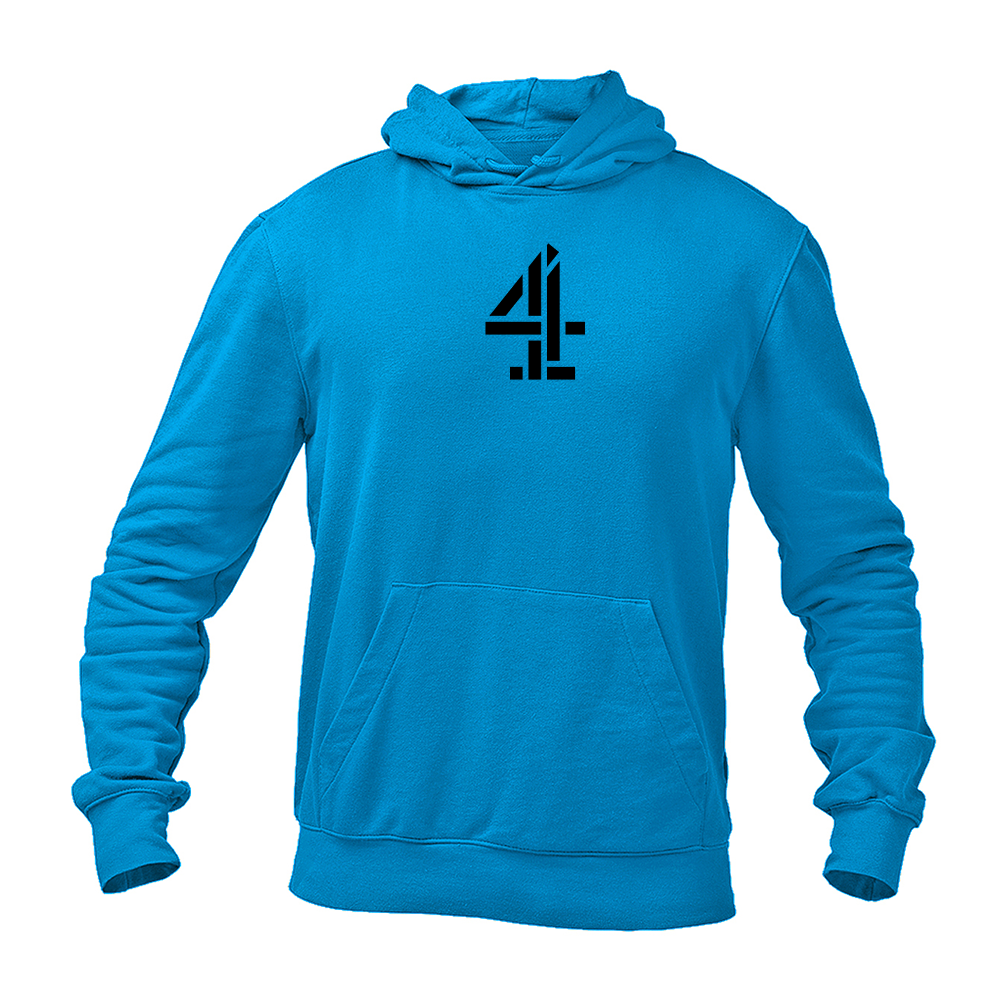 Men's Channel 4 Logo Pullover Hoodie