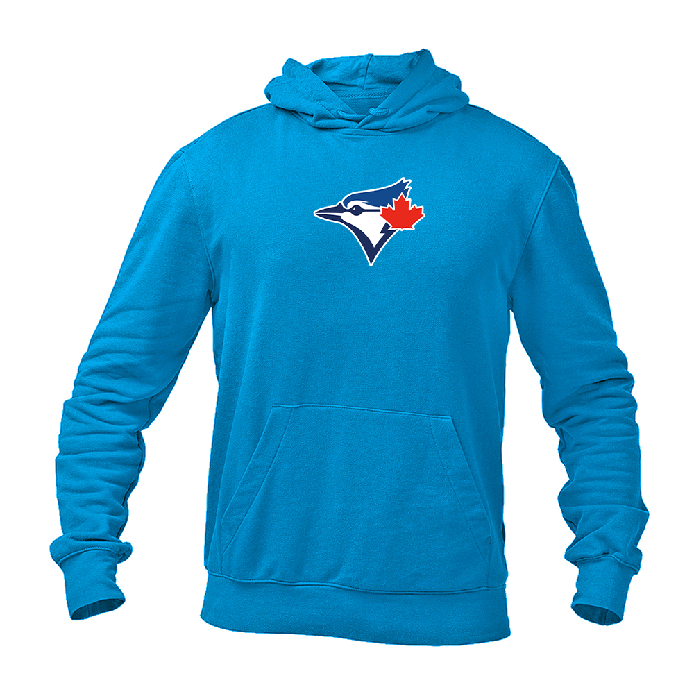 Men's Bluefield Blue Jays Logo Pullover Hoodie