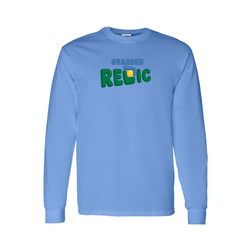 Youth Guarded Relic Logo Cotton Long Sleeve T-Shirt