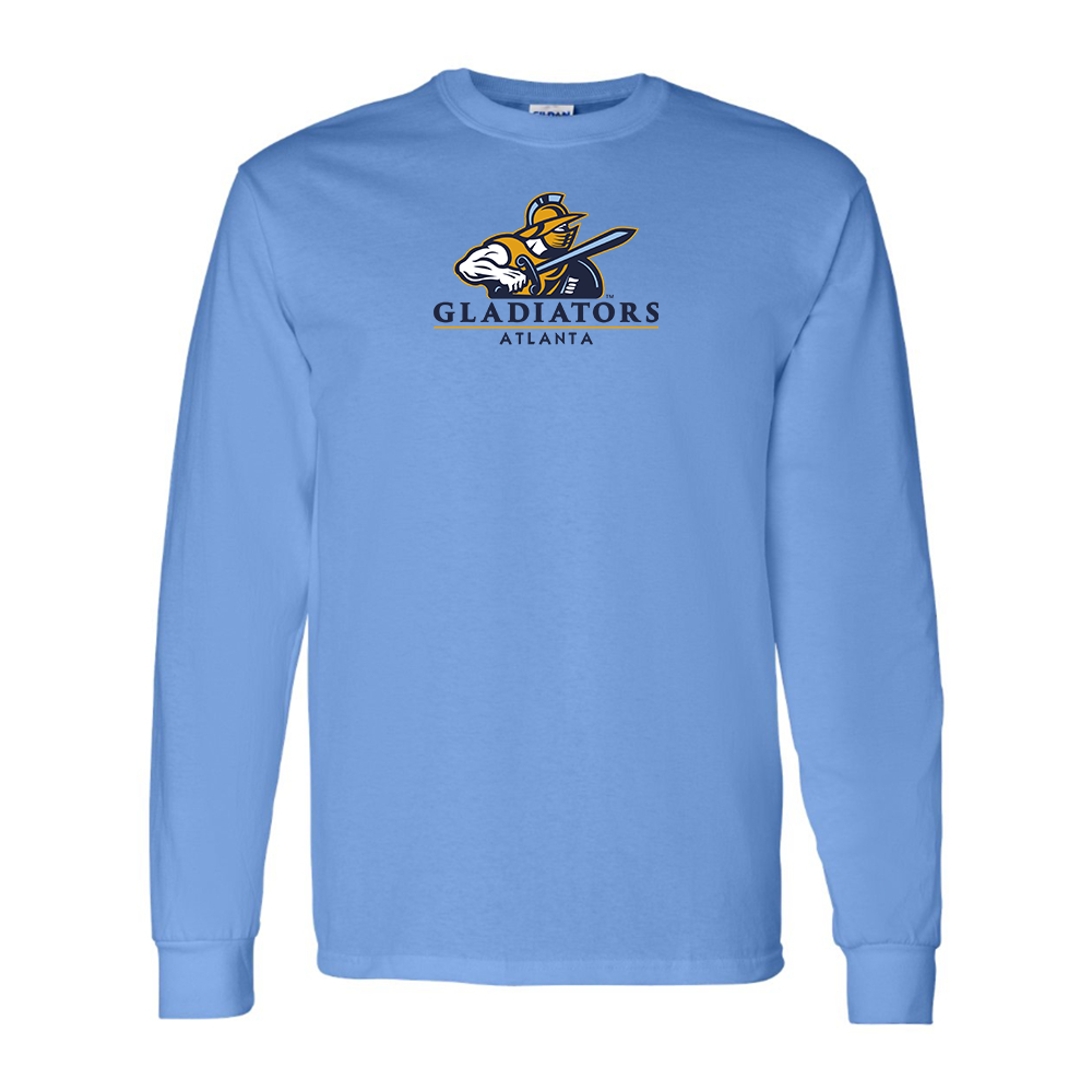 Men's Atlanta Gladiators Logo Long Sleeve T-Shirt