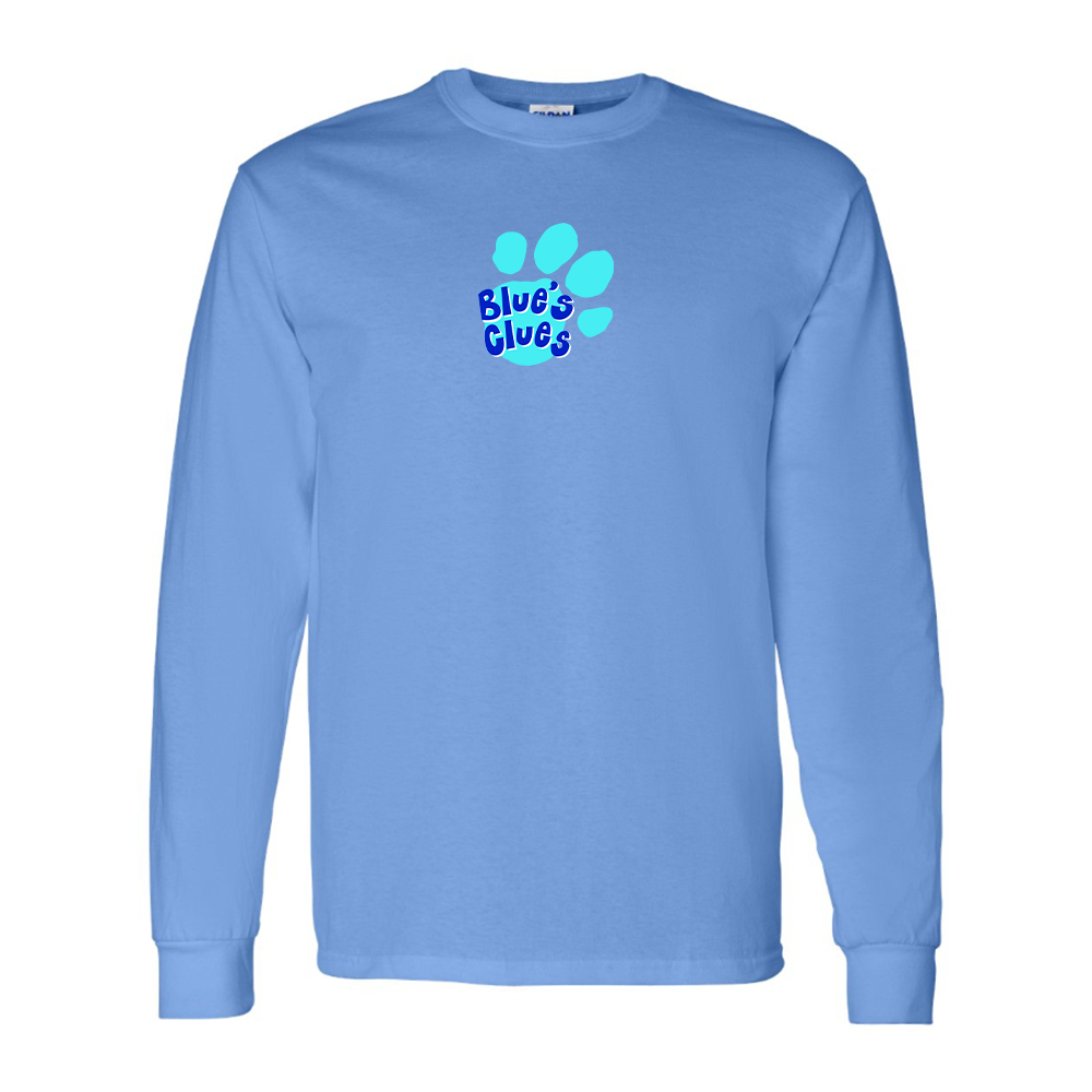 Men's Blues Clues Logo Long Sleeve T-Shirt