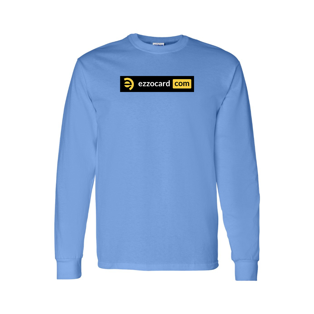 Men's Ezzocard Logo Long Sleeve T-Shirt