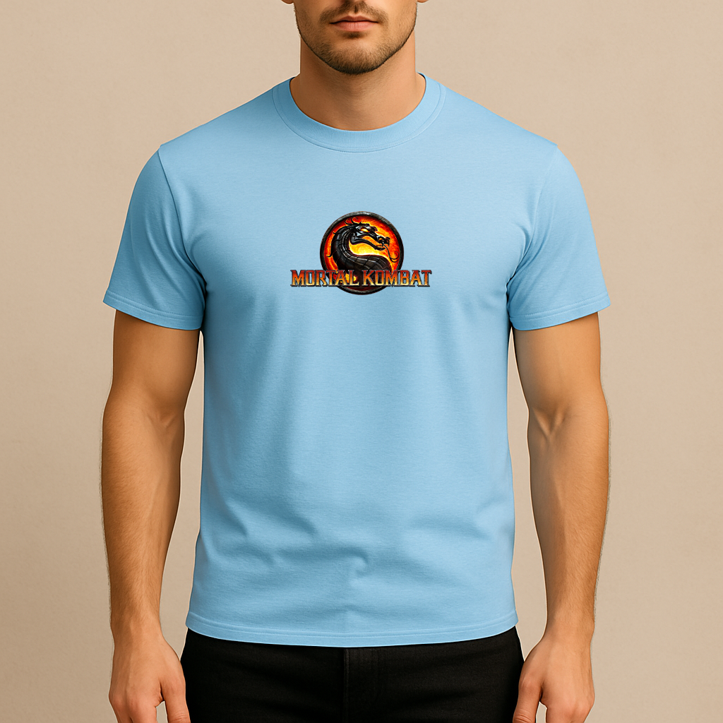 Men's Mortal Kombat Game Cotton T-Shirt