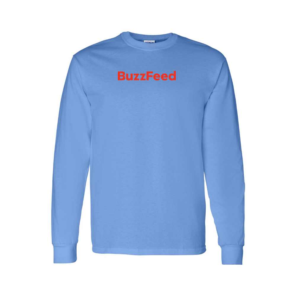 Youth BuzzFeed Logo Cotton Long Sleeve T-Shirt
