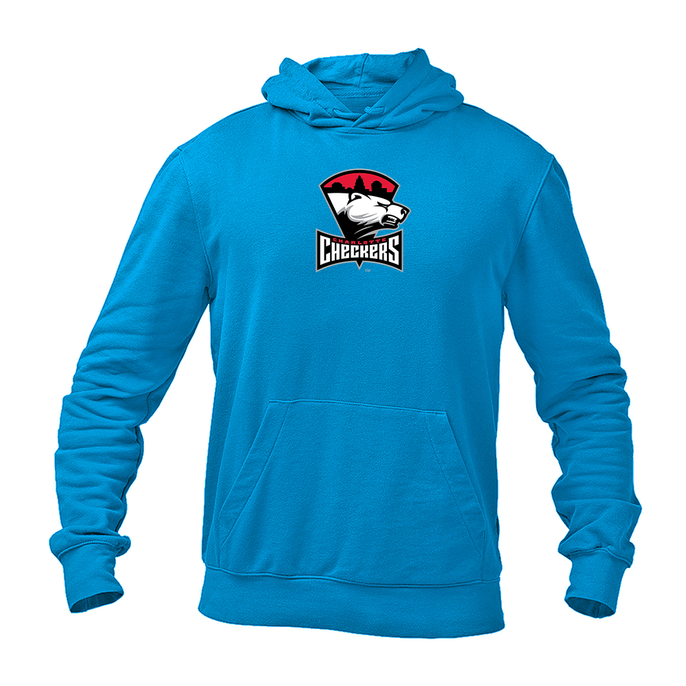 Men's Charlotte Checkers Logo Pullover Hoodie