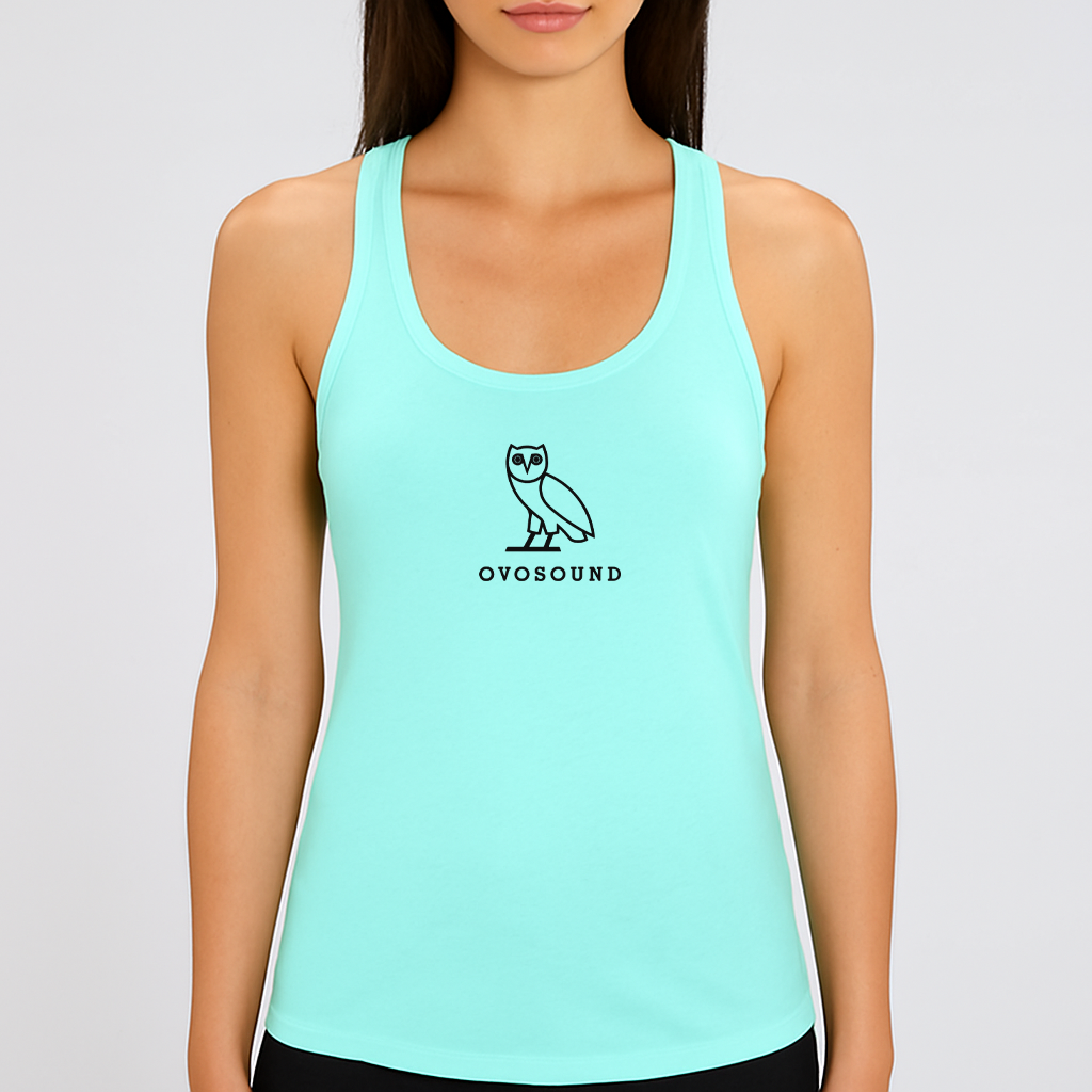 Women's Ovosound Drake Music Racerback Tank Top