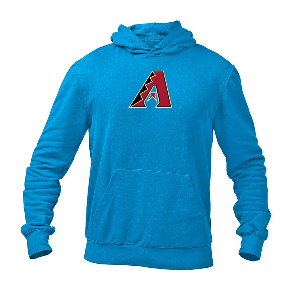 Men's Arizona Diamondbacks Logo Pullover Hoodie