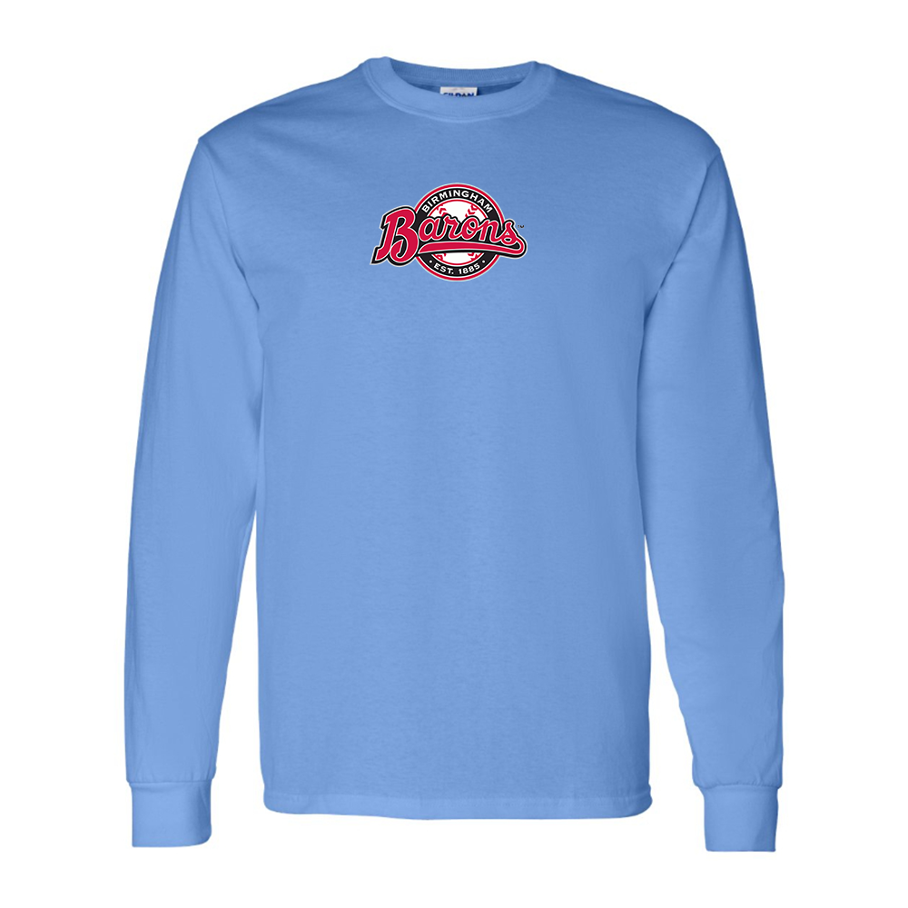 Men's Birmingham Barons Logo Long Sleeve T-Shirt