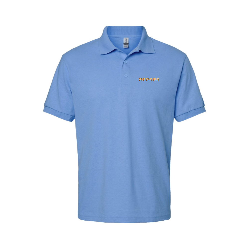 Men's Kansas Logo Dry Blend Polo