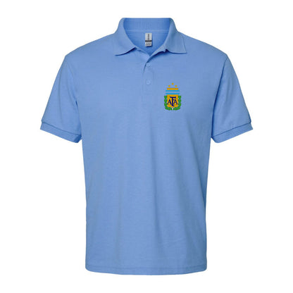 Men's Argentina National Soccer Team Dry Blend Polo