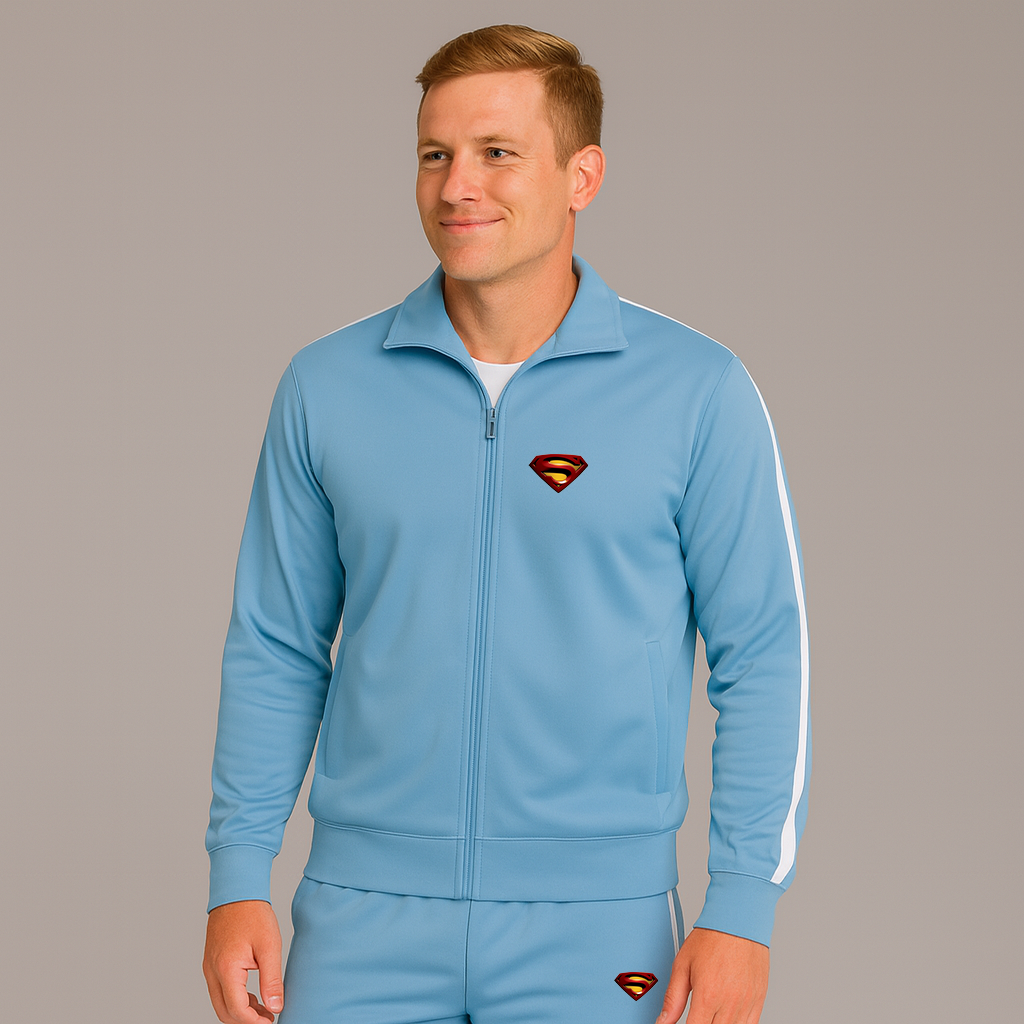 Men's Superman Superhero Dri-Fit TrackSuit