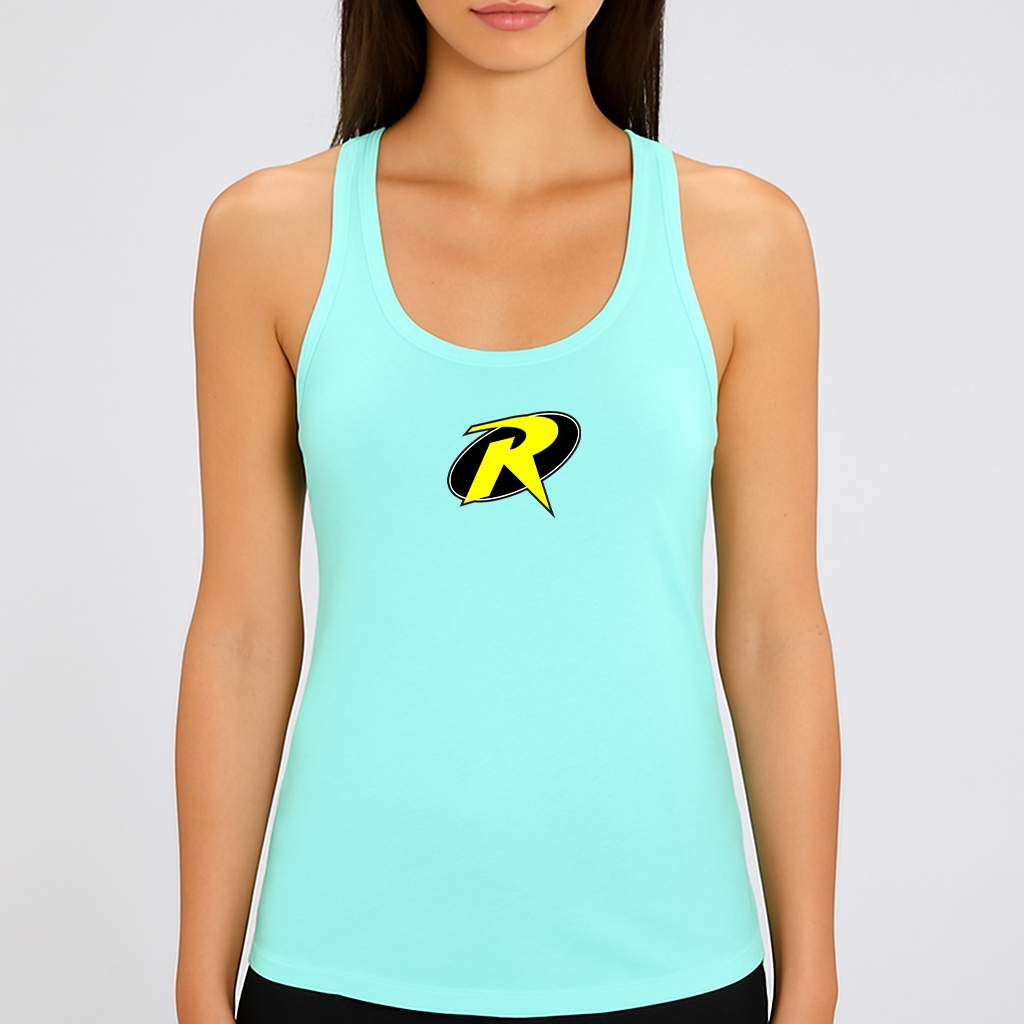 Women's Robin DC Comics Superhero Racerback Tank Top